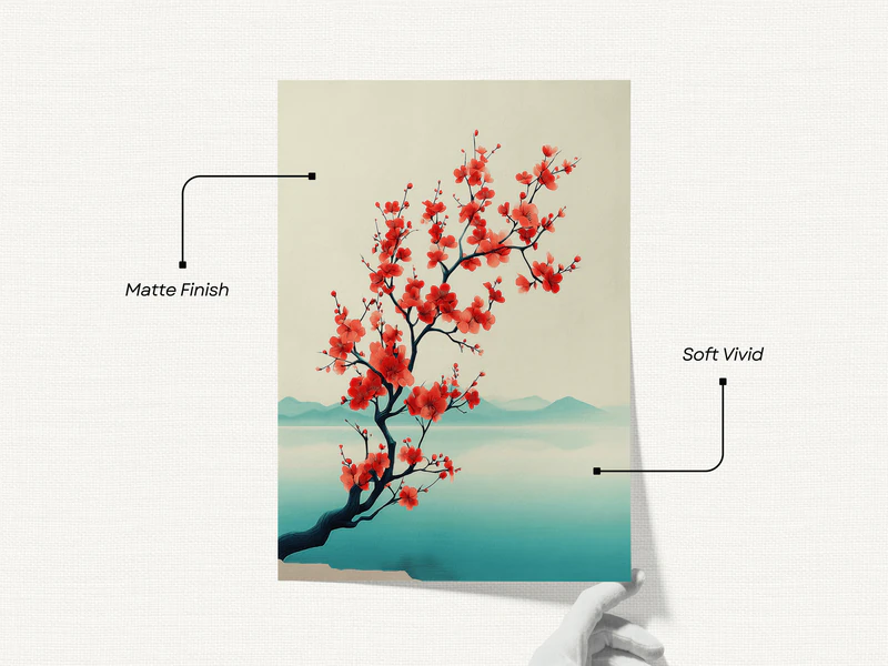 Cherry Blossom Wall Art Print - Image 3