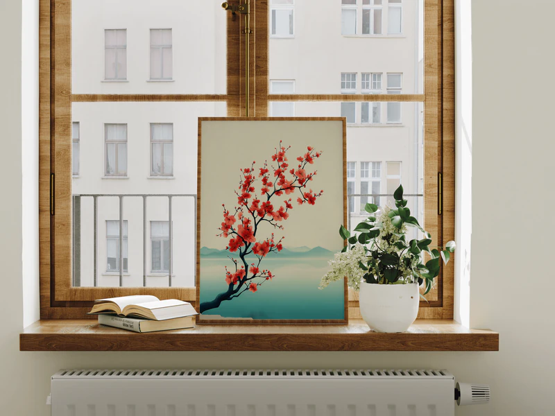 Cherry Blossom Wall Art Print - Image 6