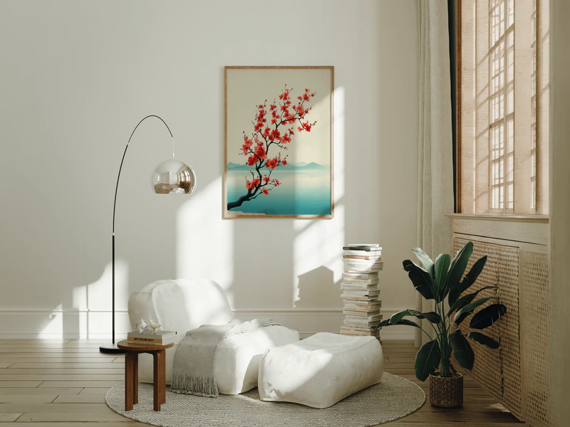 Cherry Blossom Wall Art Print - Image 8