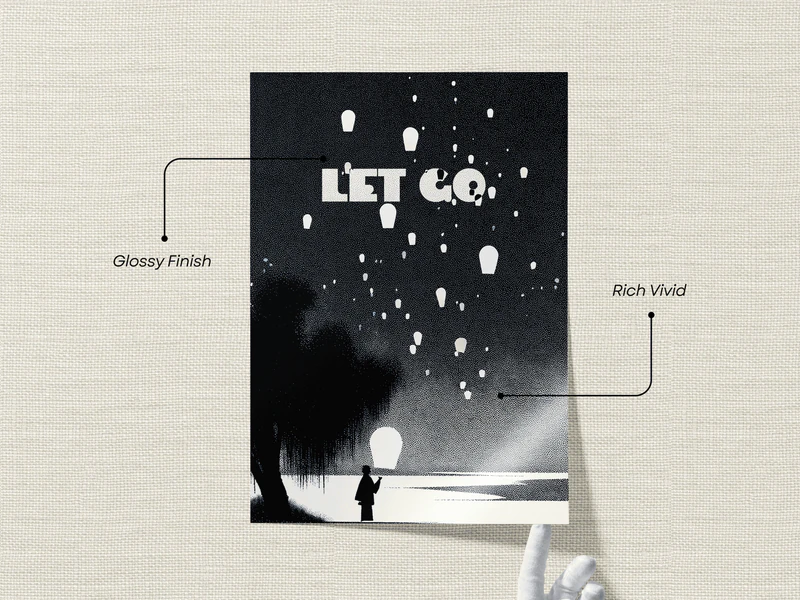Let Go Quote Print - Image 2