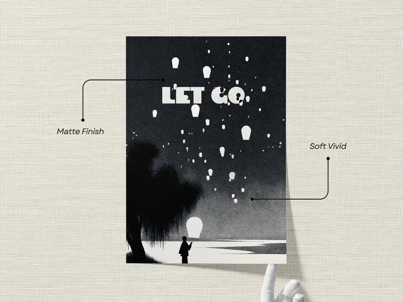 Let Go Quote Print - Image 3