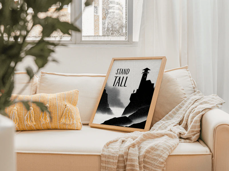Stand Tall Quote Print - Image 6
