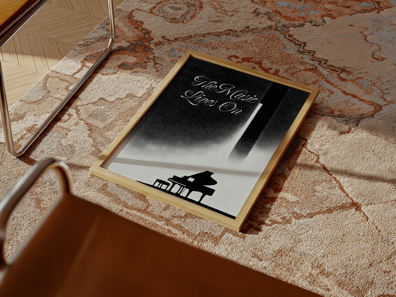 The Music Lives On Quote Print - Image 6