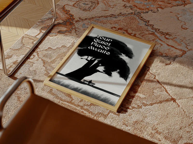 Your Quiet Place Awaits Quote Print - Image 9
