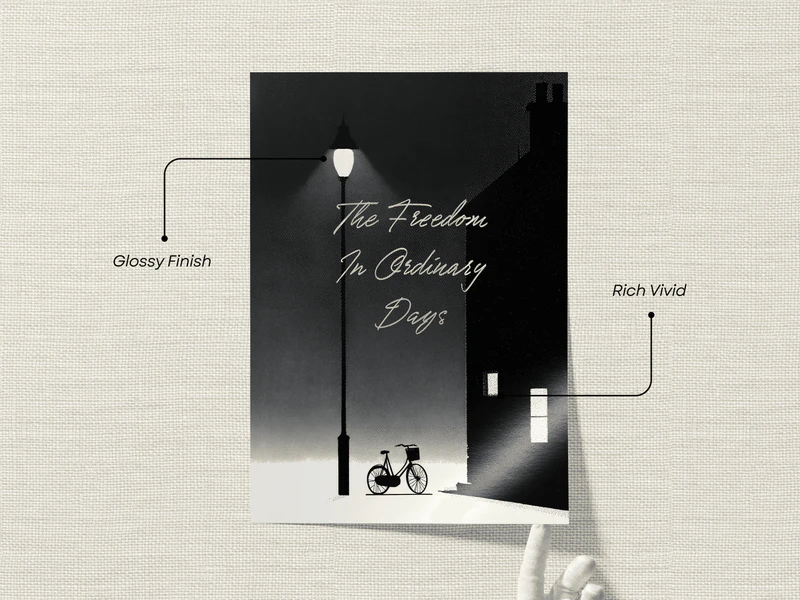 The Freedom in Ordinary Days Quote Print - Image 2