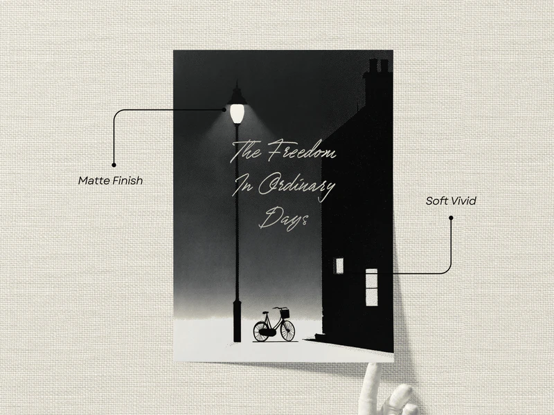 The Freedom in Ordinary Days Quote Print - Image 3