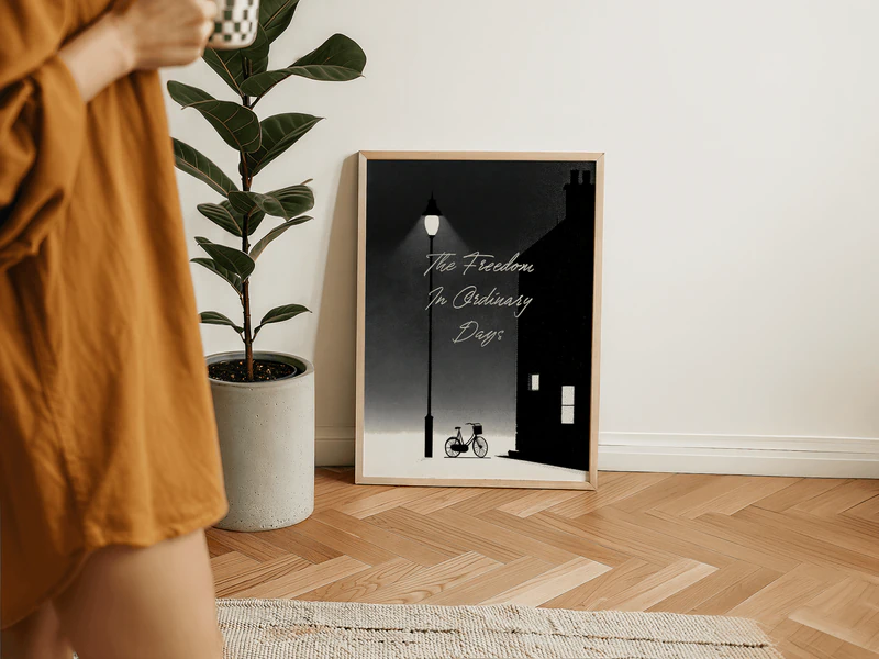 The Freedom in Ordinary Days Quote Print - Image 6