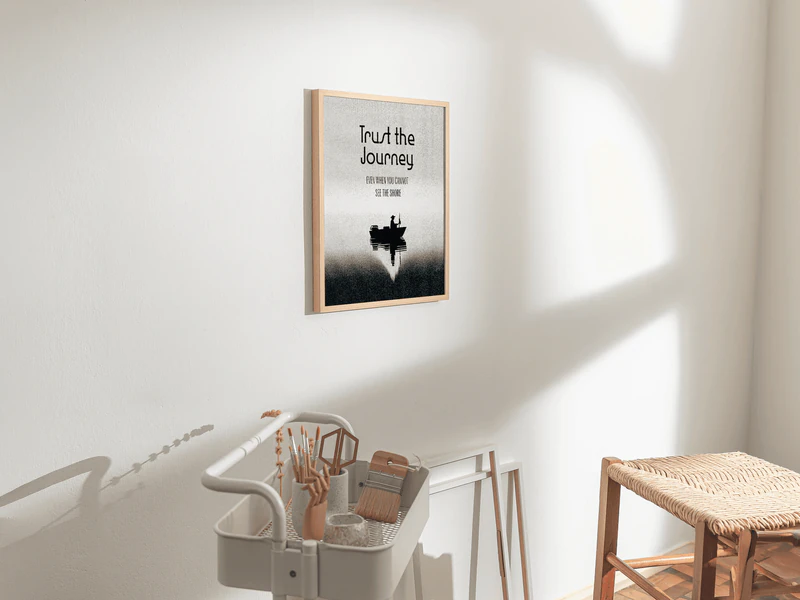 Trust the Journey Quote Print - Image 9