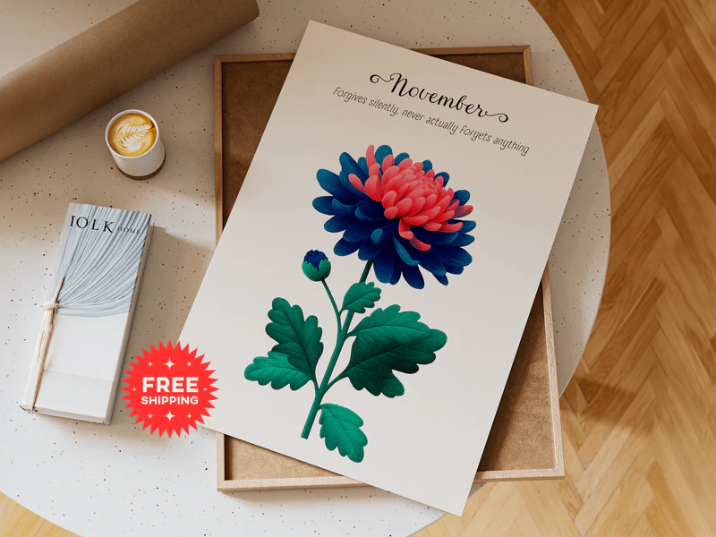 November Birthday Gift for Her - Image 1