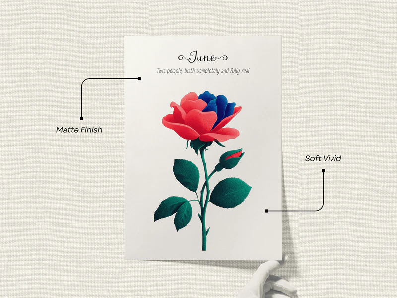 Rose Botanical Wall Art Print - Image 3