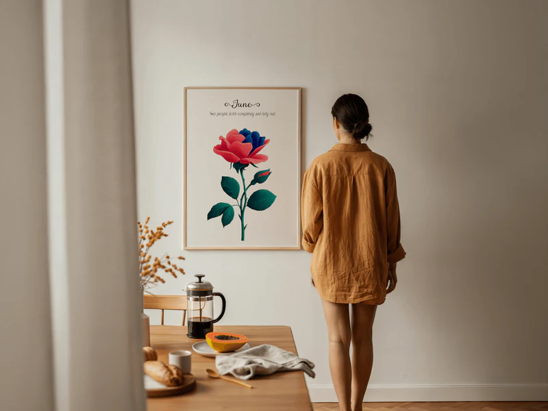 Rose Botanical Wall Art Print - Image 10