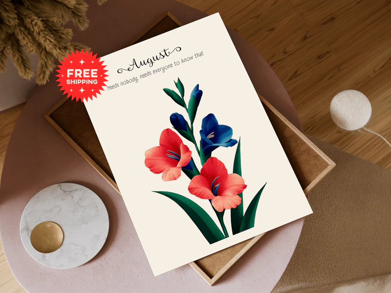 August Birthday Gift for Her - Image 1