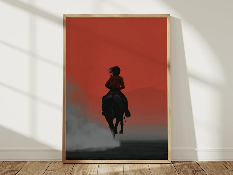 She Rode Like the World Was Hers - Image 1